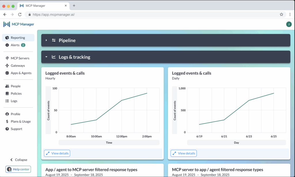 MCP Manager’s MCP Observability Solutions & Features