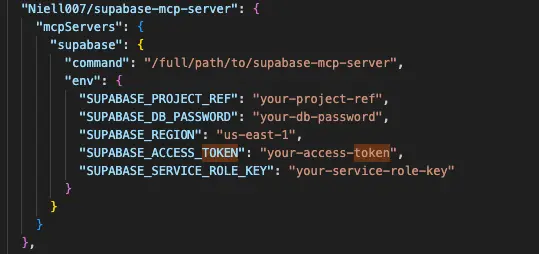 Example of multiple secrets in a single 