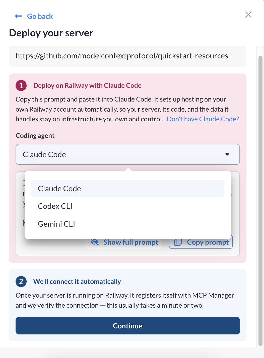 choose cli