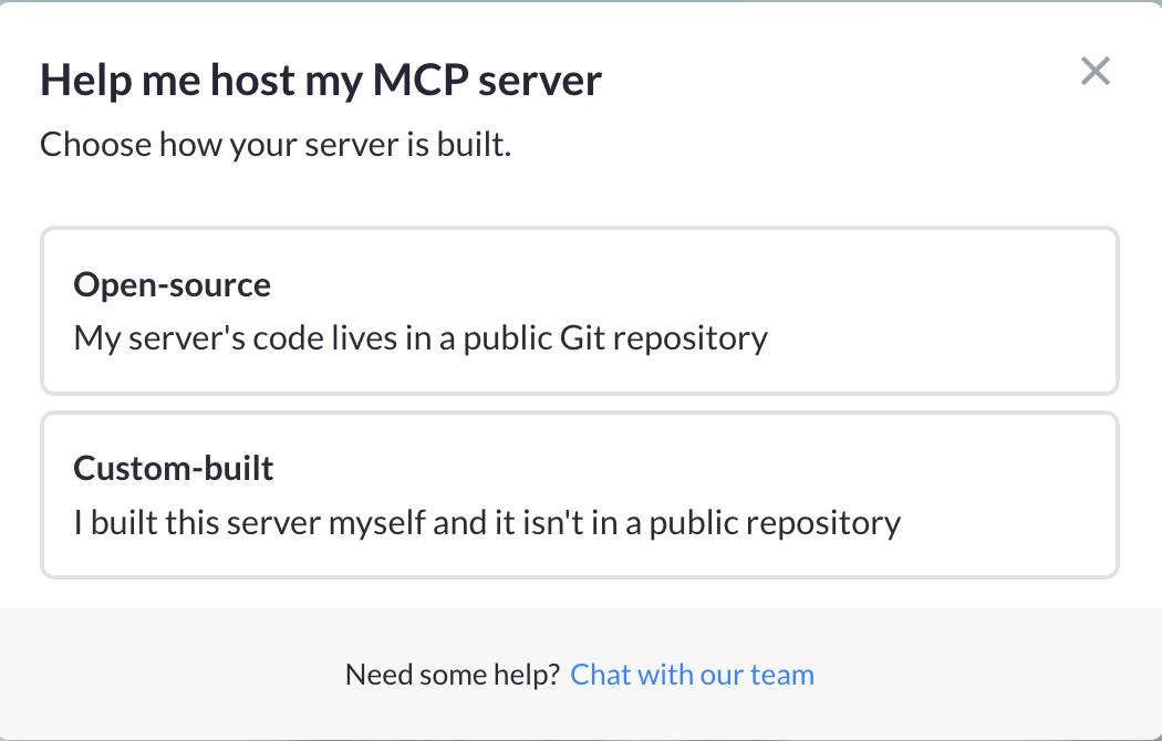 host my server